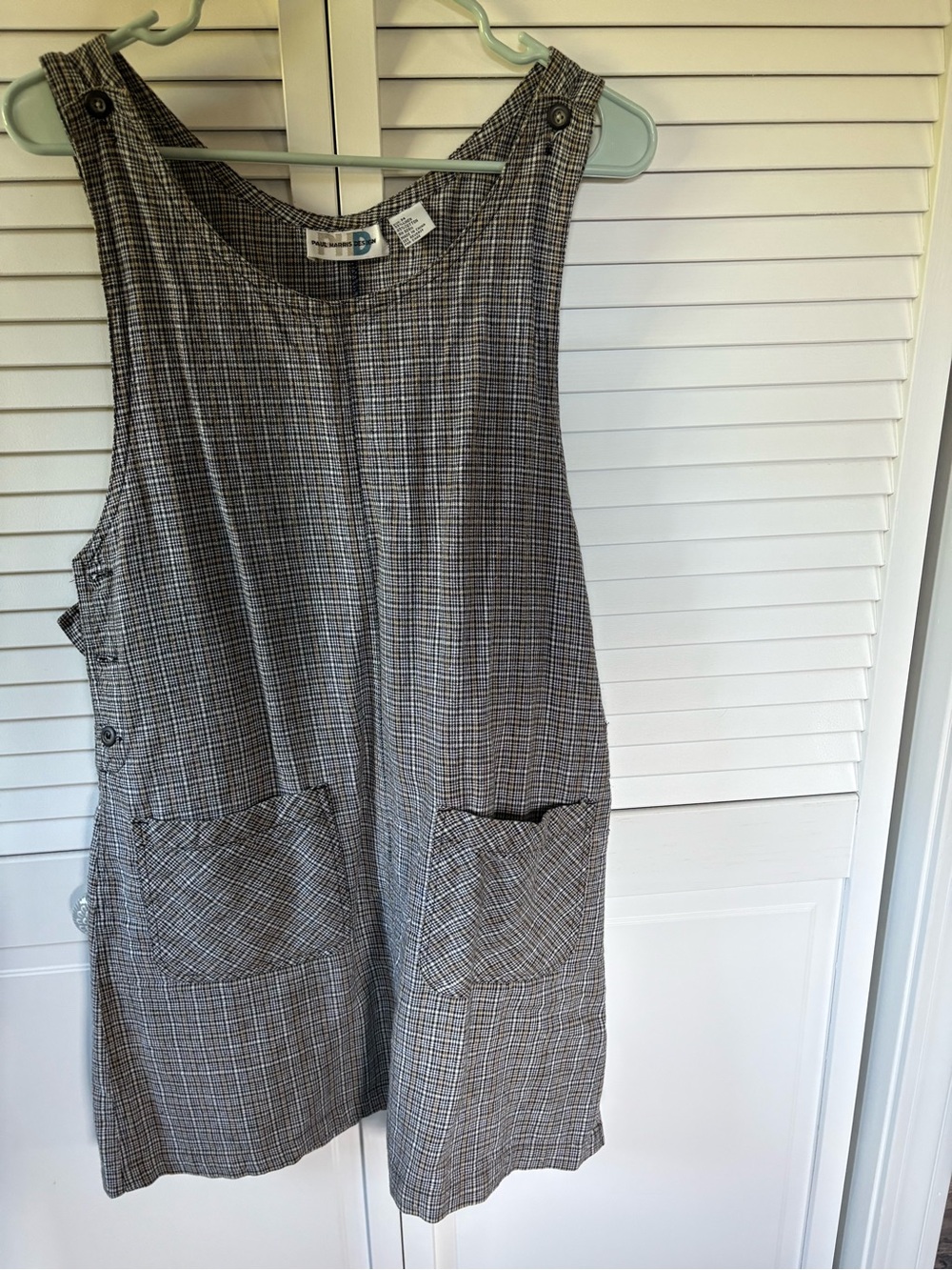 Vintage Paul Harris Design Houndstooth Dress
